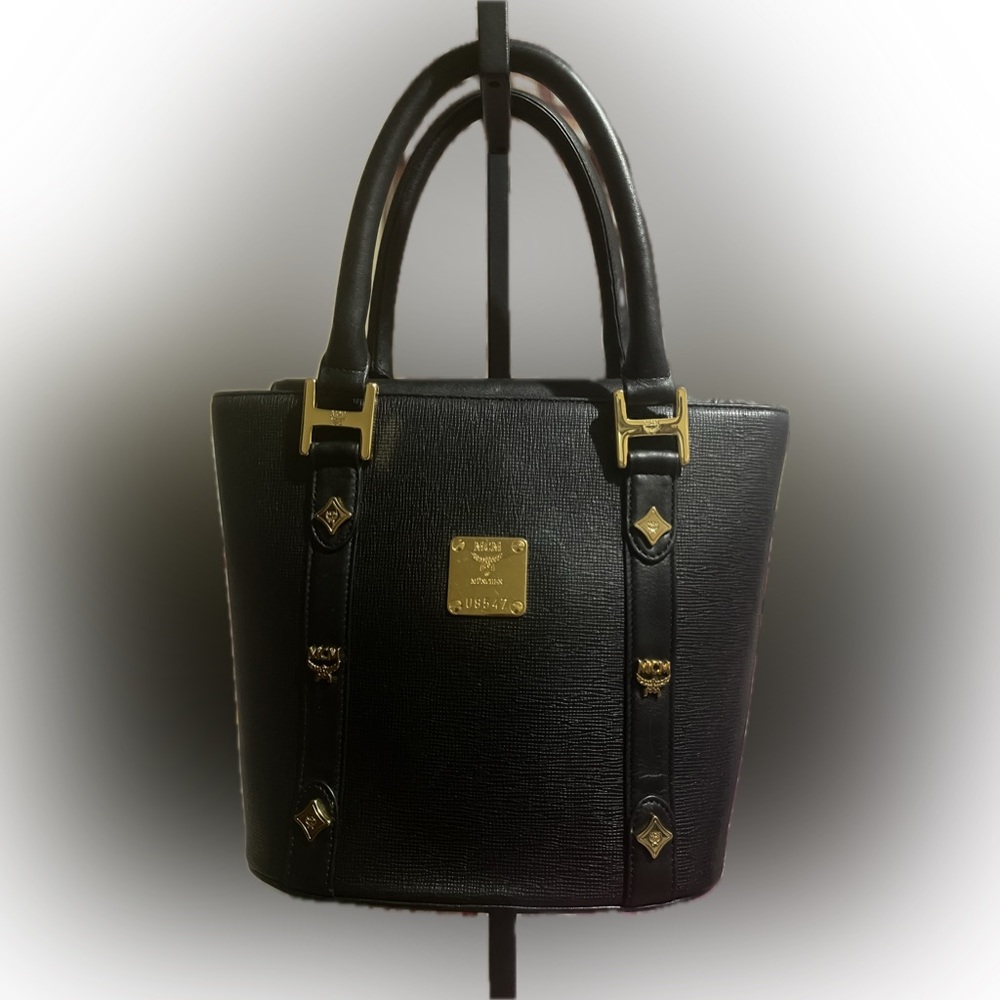 MCM Bucket Bag Small Black